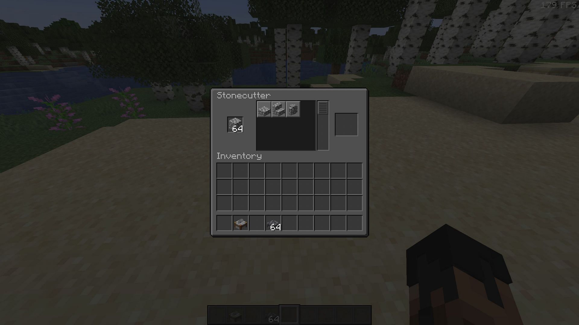 Stonecutter can be used to convert stone blocks into other variants more efficiently (Image via Sportskeeda Gaming || Mojang Studios)